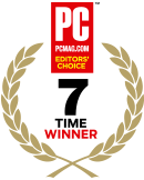 PC MAG - 5 TIME WINER