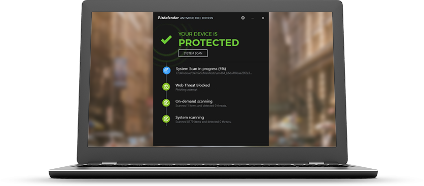 instal the new for ios Bitdefender Antivirus Free Edition 27.0.20.106