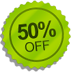 50% Off