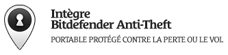 Intègre Bitdefender Anti-Theft Protège les ordinateurs portables contre le vol