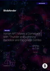 Iranian APT Makes a Comeback with “Thunder and Lightning” Backdoor and Espionage Combo