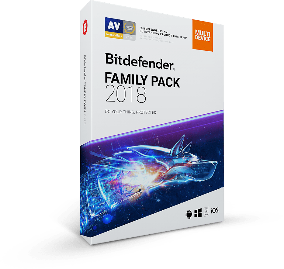 Má Bitdefender rodinný plán?