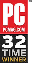 PC MAG -  32 TIMES WINNER