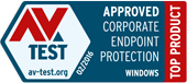AV-Test Topproduct 2016, februari 2016