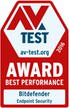 avtest_award_2016_new Bitdefender tem ótima performance para quem deseja adquirir um antivírus