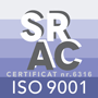 Logótipo da certificação ISO 9001