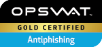 Gold-Zertifizierung von OPSWAT in der Kategorie Antiphishing