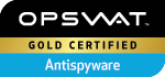 Gold-Zertifizierung von OPSWAT in der Kategorie Antispyware