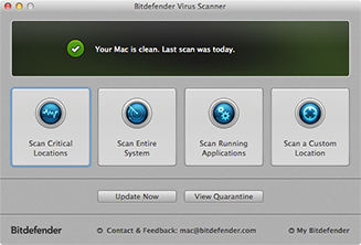 scan for a virus on my mac