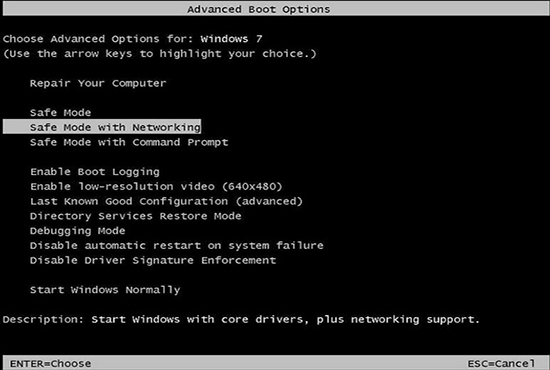 command prompt reset network